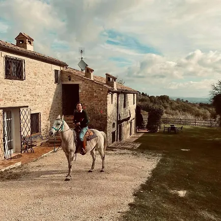 Farmhouse La Siesta וילה Treia